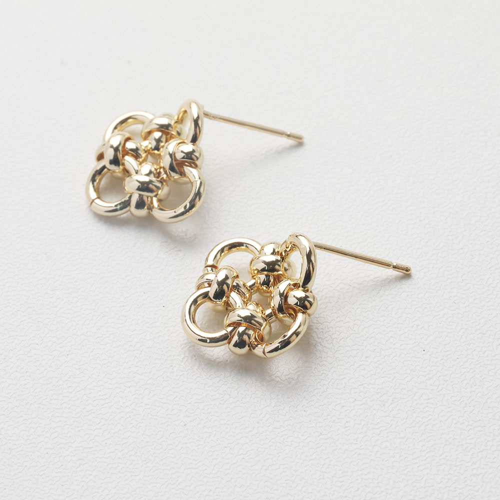 Supply Florist - Boucles d'oreilles à fleurs délicates, 4