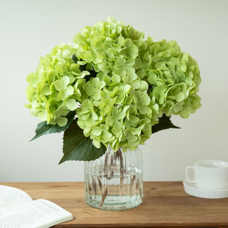 Florist Supply Vases - Bouquet de fleurs artificielles d'hortensia, 41CM,