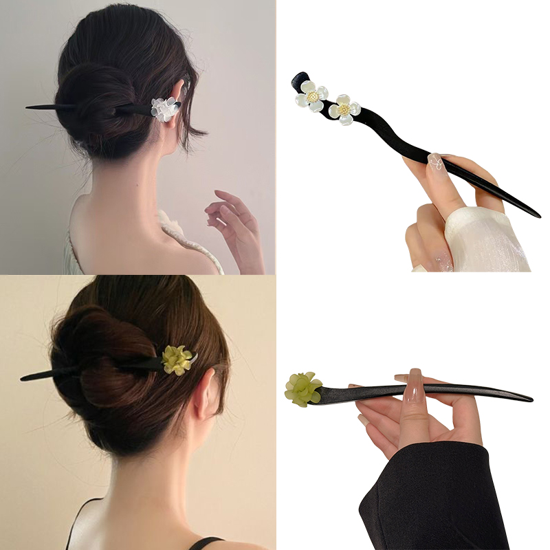 Supply Florist - Bâtons de cheveux en bois de