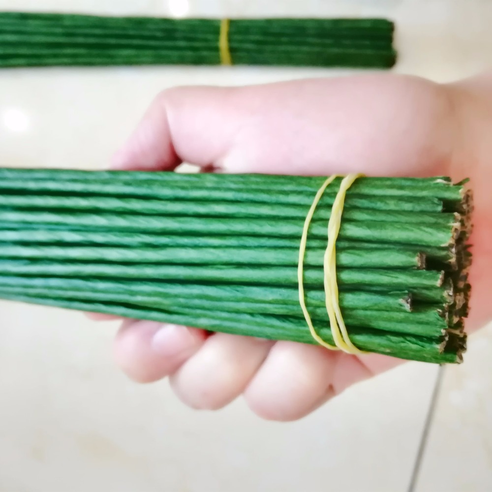 Florist Supply Bulk - Fil de soie vert foncé de