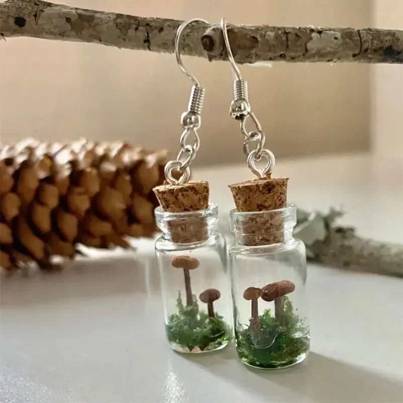 Boucles d'oreilles véritables  - Preserved Moss Sheet avis et prix