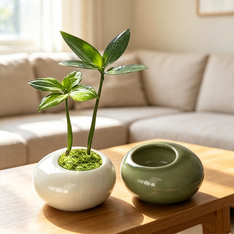 Mini pot de fleurs glacé effet - Florist Supply Vases avis et prix