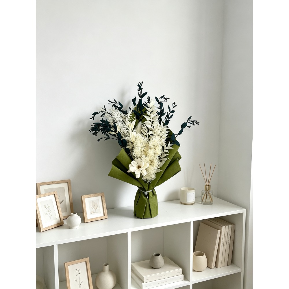 Bouquet de fleurs séchées prés - Eucalyptus Preserved avis et prix